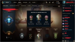 Conta league of legends 2012 barata (330k Riven + mts skins) LOL