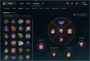 Conta league of legends 2012 barata (330k Riven + mts skins) LOL