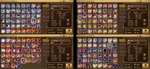 G1 com Seara Tiana Bastet Psma Hathor Kinki Leah +53Nat5s - Summoners War