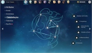 CONTA GENSHIN IMPACT - 6 PERSONAGENS de 5 Estrelas