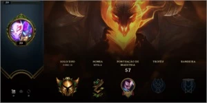Conta LoL Smurf Lvl 39/ 12 Skins/Preço Negociável - League of Legends