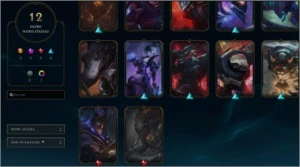 Conta LoL Smurf Lvl 39/ 12 Skins/Preço Negociável - League of Legends