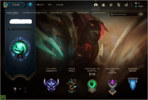 Conta Diamante 4 80 skins - League of Legends LOL