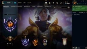 Conta Diamante 4, 259 Skins - League of Legends LOL