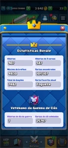 brawl stars nível 15560 troféus + conta clash royale arena14