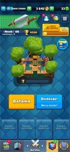 brawl stars nível 15560 troféus + conta clash royale arena14