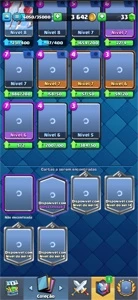 brawl stars nível 15560 troféus + conta clash royale arena14