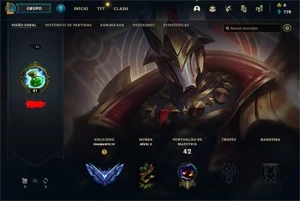 Conta Diamante 4 LoL - League of Legends