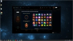 Conta lol 58 campeões 41 skins, ouro 1, já foi diamante 4 - League of Legends
