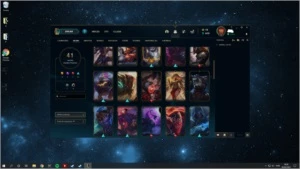 Conta lol 58 campeões 41 skins, ouro 1, já foi diamante 4 - League of Legends