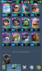 clash royale nv12 + clash of clans cv8 barato
