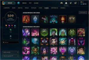 Conta league of legends DIAMANTE 1 LOL
