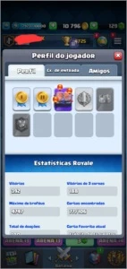 Conta Clash Royale Boa