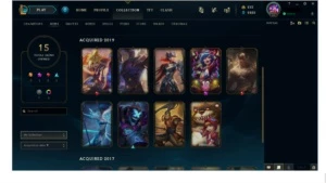Conta League of Legends - Platina 4 LOL