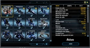 CONTA DARKORBIT BR2 BASICA COM CAÇA2 LVL 19 SKYLAB LVL 20 - Outros