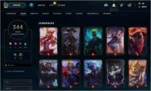 Conta LoL com mais de 300 skins MMR Gold - League of Legends