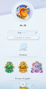 Pokemon TCG Pocket - Level 50 (Emblema TOP 10k) - Outros