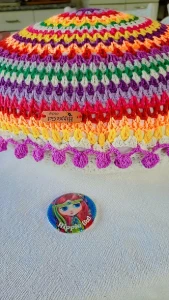 Capa de Almofada em Crochê Mandala Taj - Artesanato e Personalizados