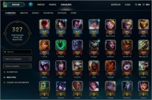 Conta Platina 5 Solo/Duo/Flex - League of Legends LOL