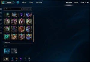 Conta Platina 5 Solo/Duo/Flex - League of Legends LOL
