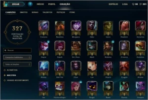 Conta Platina 5 Solo/Duo/Flex - League of Legends LOL