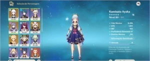 Ayaka + Itto+ Keqing+ Arco amos AR42 - Genshin Impact