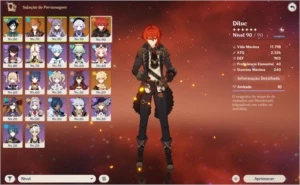AR 52 DILUC/VENTI C1/KEQ C1/QIQI/CHILDE/MONA/AMOS/ATLAS - Genshin Impact