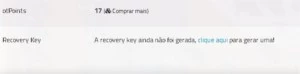 CONTA OTPOKEMON, MUITOS SHINYS E RECOVERY KEY - Tibia