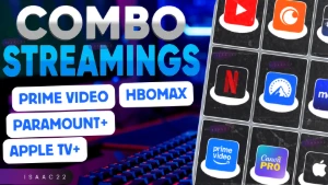 Combo HBO+ PARAMOUNT+ APPLE TV + PRIME VIDEO | 30 Dias - Assinaturas e Premium