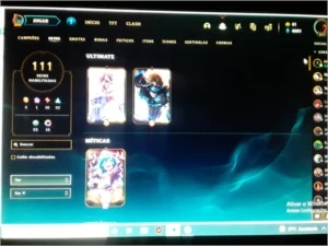 Conta lvl 277 full champ honra 5 110 skins - League of Legends LOL
