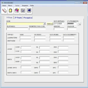 Sistema Programa Software Controle De Otica - Outros