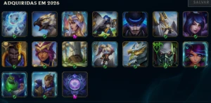 Conta Mestre 660Pdl 60% Winrate - League of Legends LOL