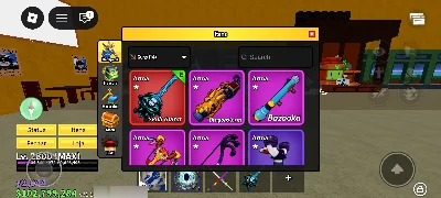 CONTA FULL DE BLOX FRUITS!!!! - Roblox
