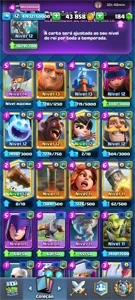 Clash royale nível 12 topp