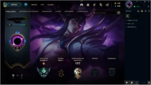 CONTA PLATINA 4 2020 - League of Legends LOL