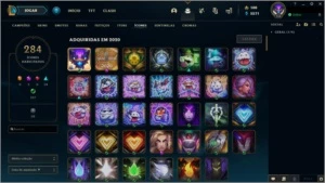 CONTA LOL 310 SKINS NO PRECINHO - League of Legends