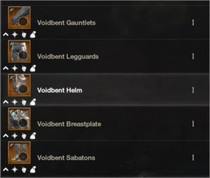 [Servidor modum] New world Set voidbent completo