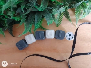 Nome 5 Letras com Bola de Futebol - Artesanato e Personalizados