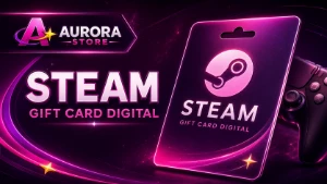 Gift Card Steam - Código de Saldo - Carteira Steam Brasil - Gift Cards