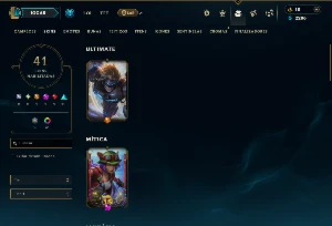 Diamante 2 com TODOS os Champs e 41 Skins +7 Vitoriosas - League of Legends LOL
