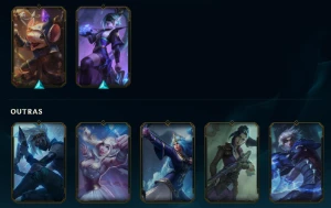 Conta League of Legends Full Acesso - 80 Champs e 31 Skins LOL