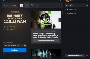 Conta Warzone KD 2.73 (variantes ultra, reat., gold do zombi - Call of Duty COD