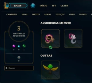 Conta de lol platina 1 9 skins handlevel - League of Legends
