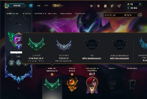 Prata 4 com TODOS os Champs e 170 Skins ( ADC / SUP / MID )