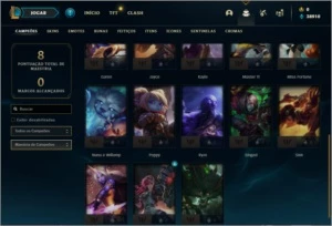 Conta ouro 4 Sem email Verificado com 4 Skins e 23 Champs - League of Legends LOL