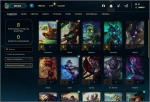 Conta ouro 4 Sem email Verificado com 4 Skins e 23 Champs - League of Legends LOL