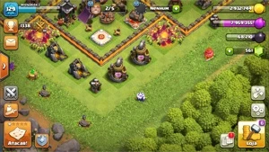 CONTA CLASH OF CLANS