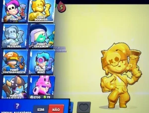 Conta de braw com 71 brawlers! 8 LENDÁRIOS E 4 TÍTULOS - Brawl Stars