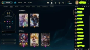 Conta lol lvl 60 Com Neeko e Irelia Prestigio 82 skins - League of Legends