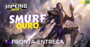 [BR] SMURF OURO IV PRONTA-ENTREGA - League of Legends LOL
